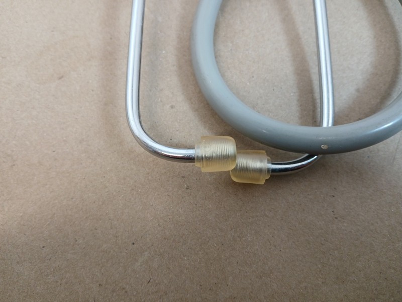 Vintage Marshall Medical Stethoscope Chrome Chestpiece Gray Tubing USA gallery