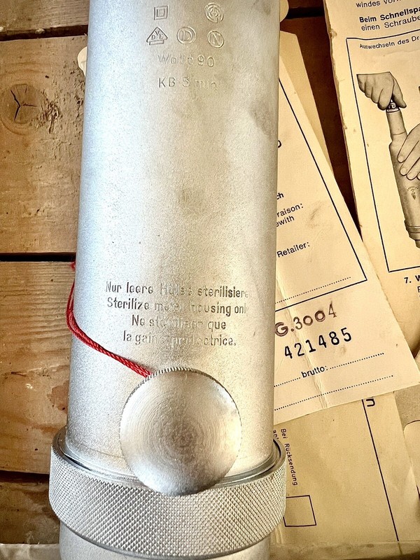 AESCULAP Bone Drill Motor medical Instrument 1960’s gallery