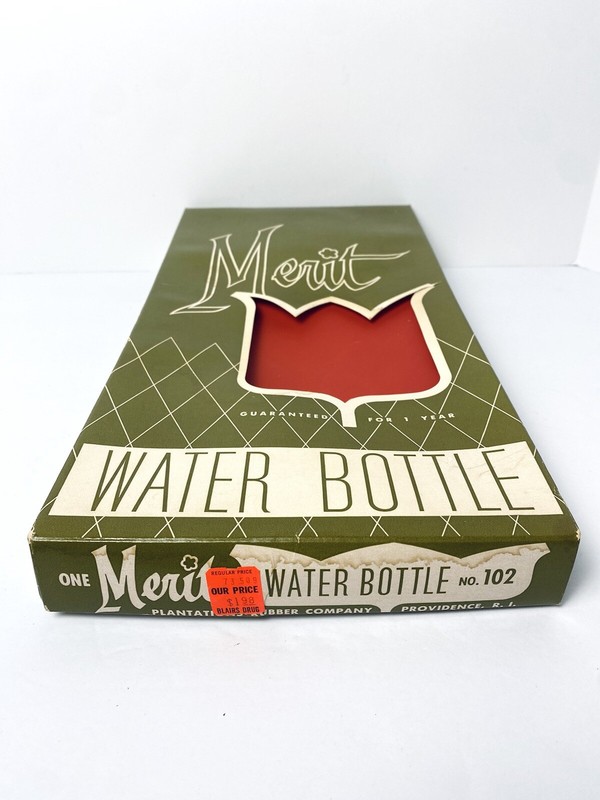 Vintage Merit Hot Water Bottle American Hospital Supply Tomac Ice Bottle Lot 2 gallery