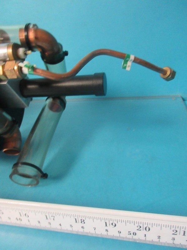 Vintage Medical Bellows Assembly Tidal Volume Gauge 200-1400ml Surplus Untested gallery