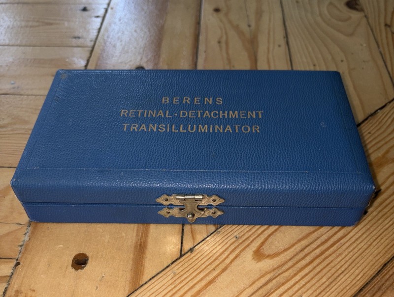 Vintage Early Ophthalmology Berens “Retinal- Detachment Transilluminator” !! gallery