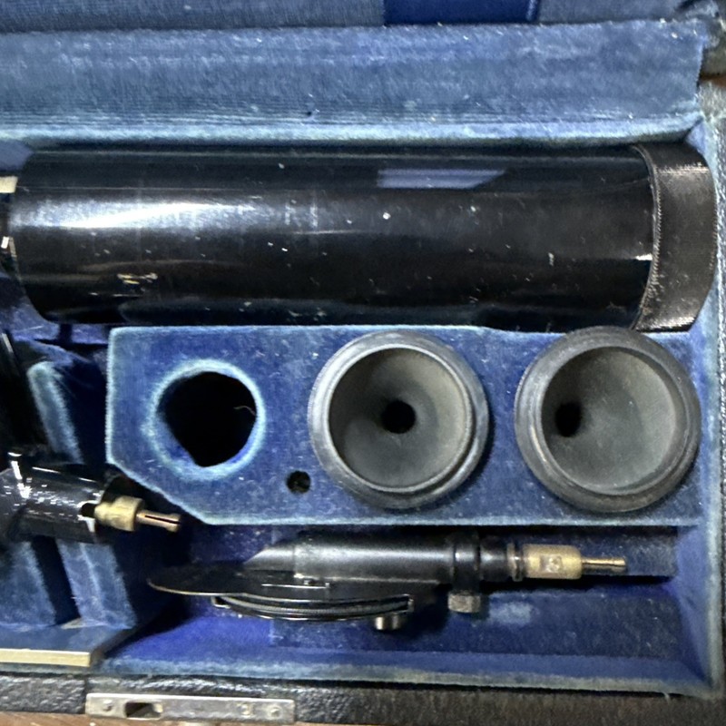 Vintage BAUSCH & LOMB CO USA Doctor's Otoscope Ophthalmoscope with Original Case gallery