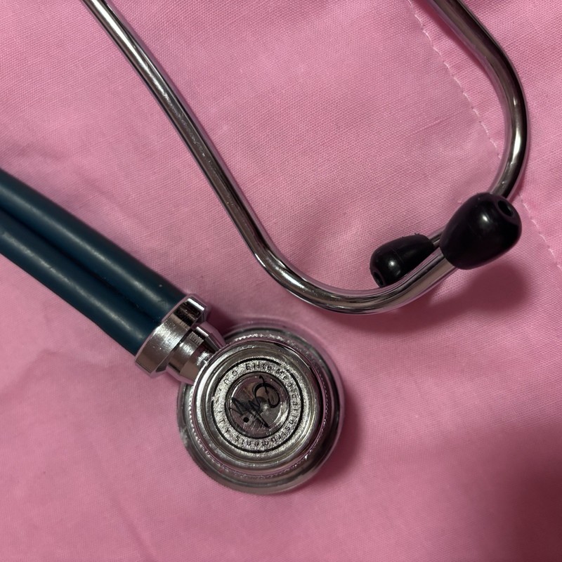 Vtg Elite Medical Instruments Sprague Rappaport Stethoscope Teal Green Blue gallery