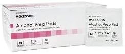 McKesson Alcohol Prep Pads, Sterile, Individual Packet, Medium, 200 Count, 1... gallery