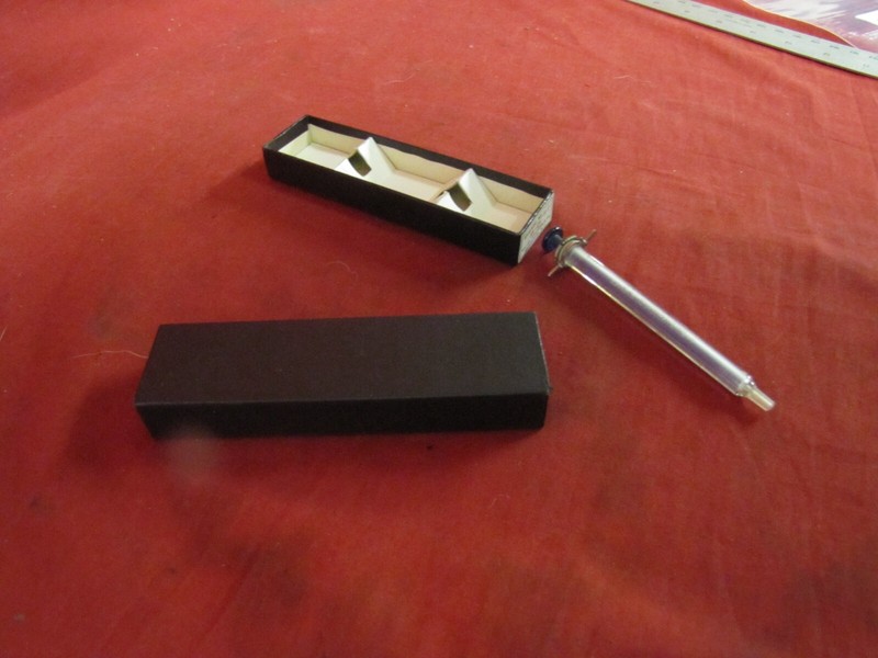 Antique Glass Becton, Dickinson & Co. X-Acto Syringe #4 gallery
