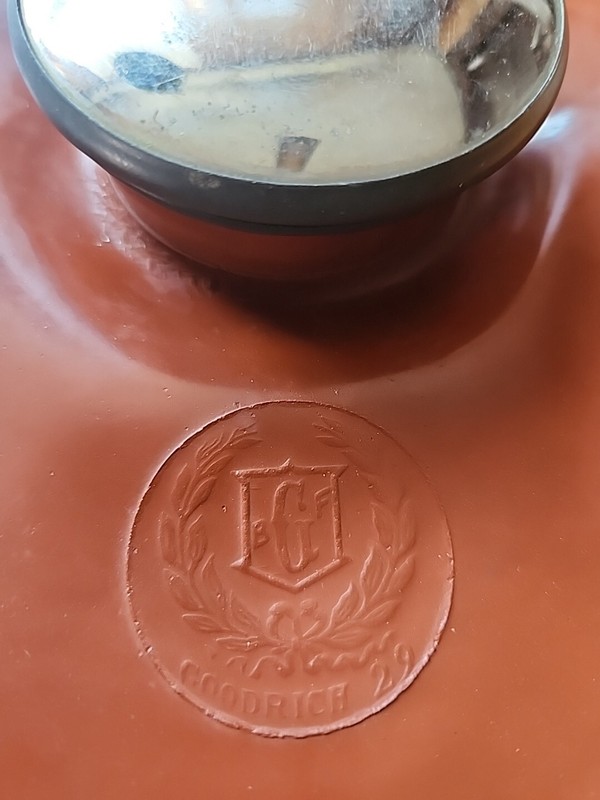 The B.F. Goodrich Company Oval Ice Cap No 29 Rubber Goods Vintage Collectible gallery