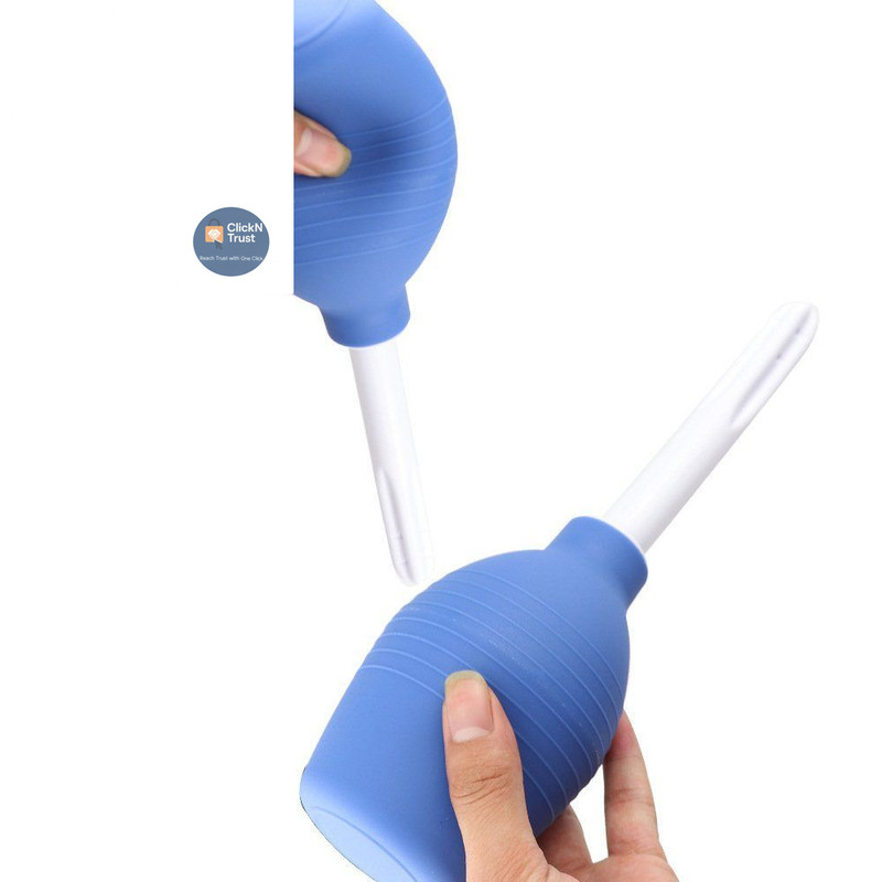 BodunDirect Anal Douche Enema Bulb Vaginal Blue, 7.4 Ounce, Blue gallery