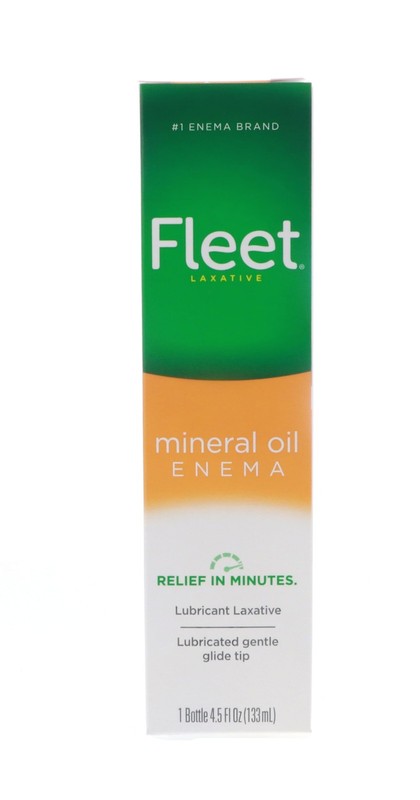 Special pack of 5 FLEET ENEMA MINERAL OIL 4.5 oz Fl Oz (Pack 5)