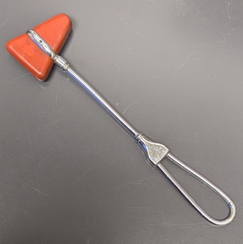 Medical Instrument Tool Ralks Percussion Reflex Knee Hammer Chrome Plated