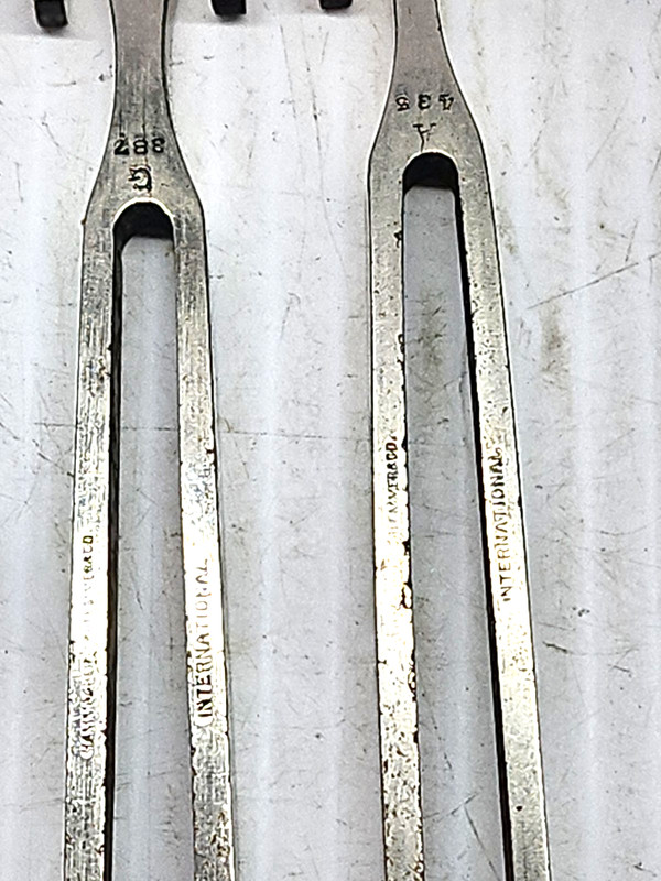 10 Vintage Medical Tuning Forks With Box gallery