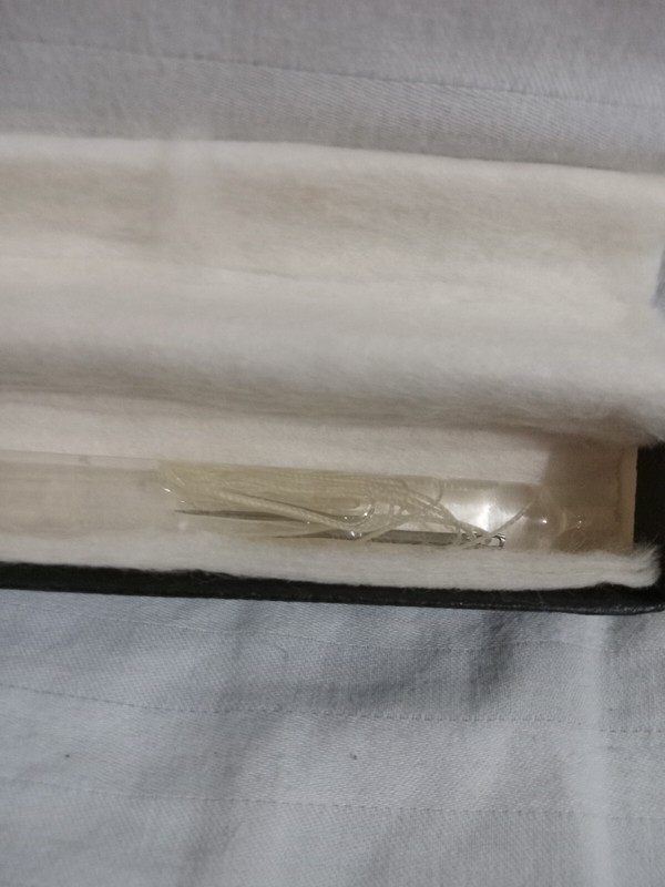 RARE Antique Johnson & Johnson sutures EMERGENCY tube TWISTED SILK #9 W/ Box 20" gallery