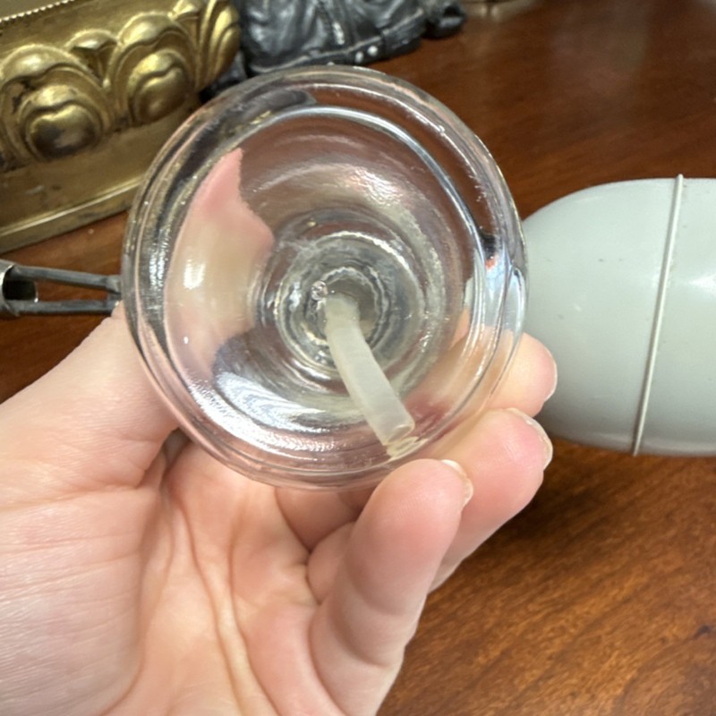DeVilbiss No. 121 Medical Atomizer Bulb Glass Vintage gallery