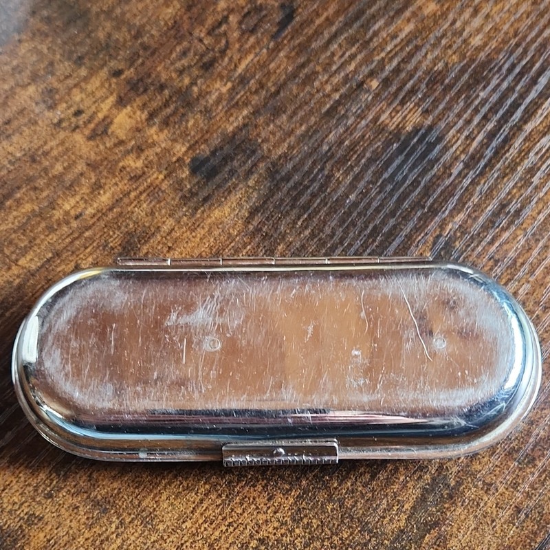 VERY RARE Antitoxin Syringe Metal Case Medical Device Z. D. Gilman Washington DC gallery