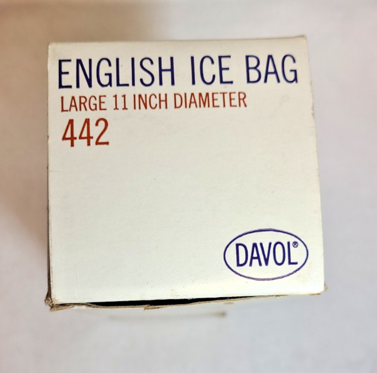 Vintage Davol 11" English Ice Bag, #442, NOS Not For Use gallery