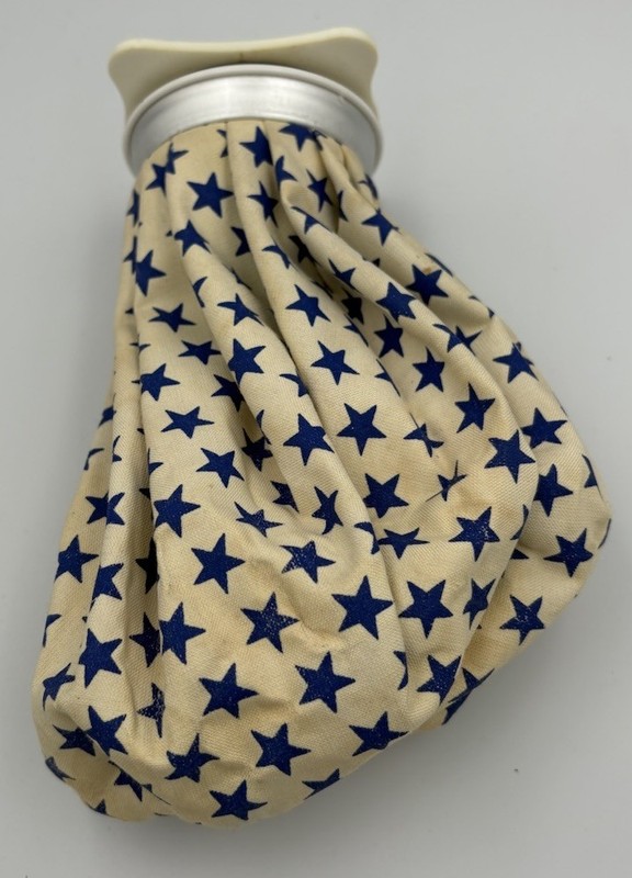 10” Vintage 1950s STAR MEDICINE HEADACHE/SPRAINS Ice Bag ~ Retro