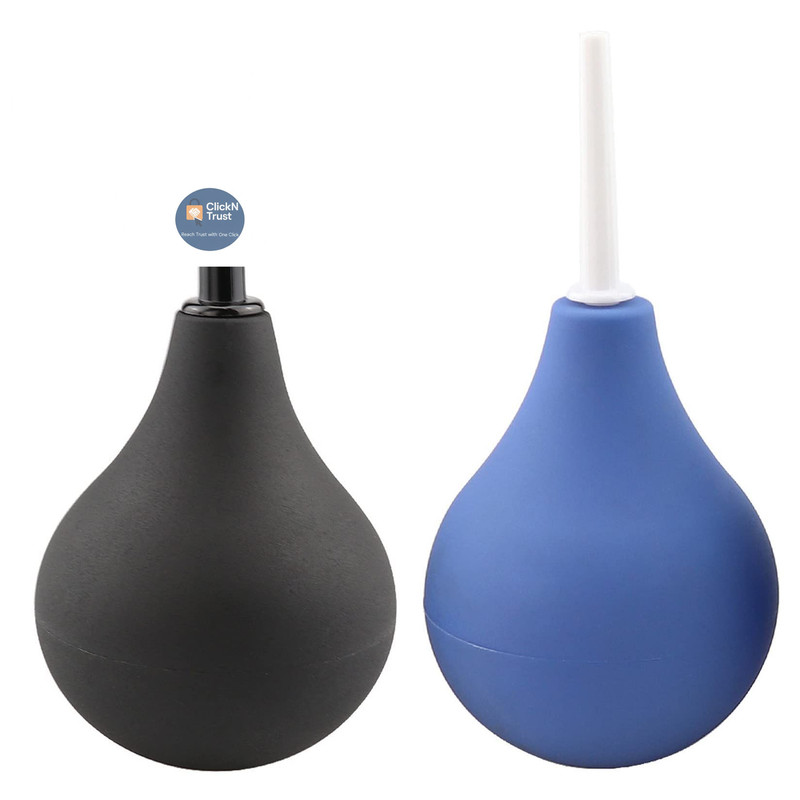 BodunDirect Anal Douche Enema Bulb Vaginal Blue, 7.4 Ounce, Blue gallery