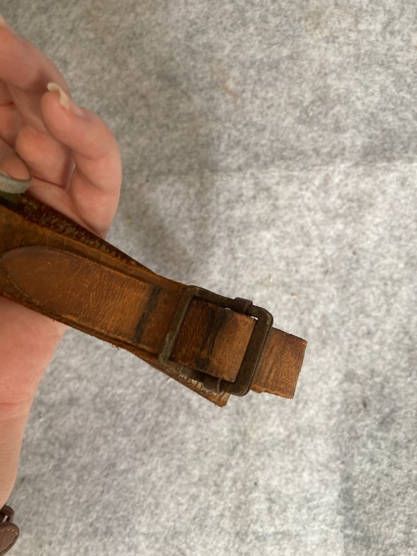 VTG BOILO Doctor Head Broken Mirror Reflector Leather Headband Otolaryngologist gallery