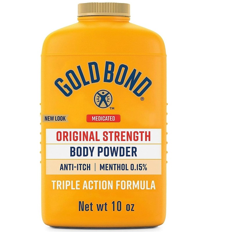 Gold Bond Medicated Powder Triple Action Relief 10 Ounce 10 (Pack of 1)