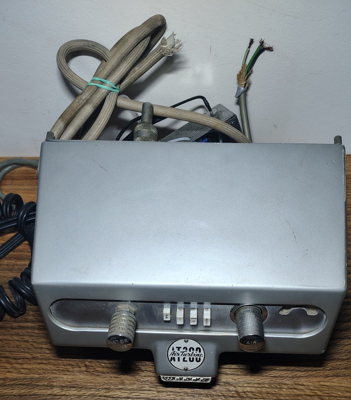 Vtg Weber AT200 Air Turbine Handpiece Control Unit Water Warmer Powers On *Read* gallery