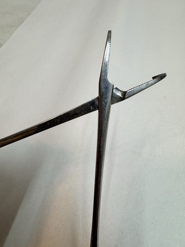 Mayer & Phelps London Nasal Dressing Forceps ENT Surgical Instrument gallery