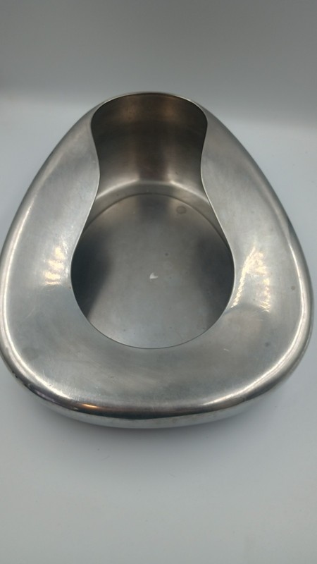 Vollrath Stainless Steel Ware Bedpan Urinal 8901 Vintage gallery