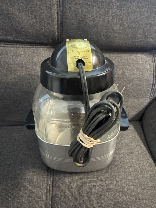 Vintage Hankscraft Automatic Electric Steam Vaporizer Model 202-A Tested