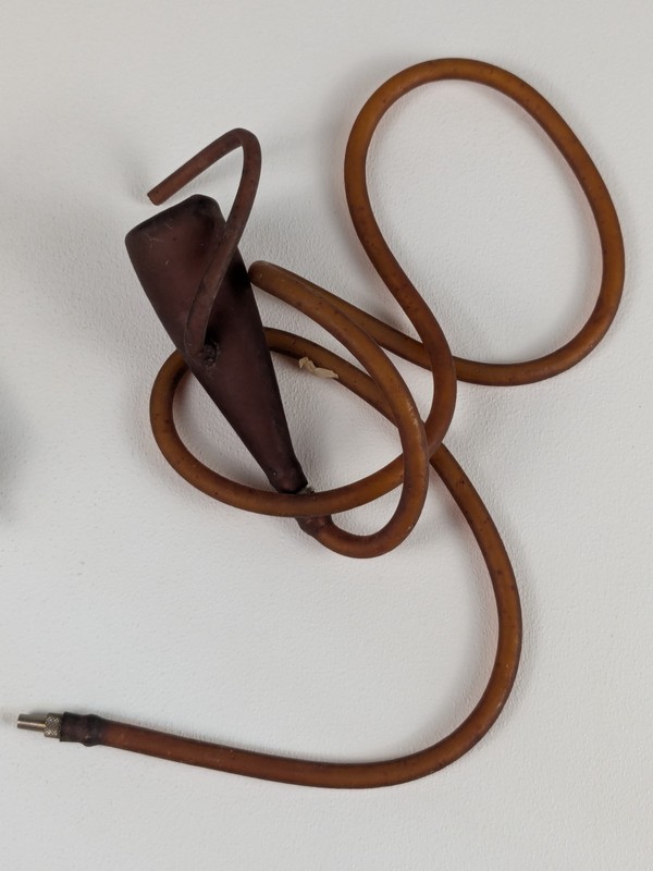 Vintage B-D Champion Veterinary Syringe No 507/10 With Tubing - B26 gallery