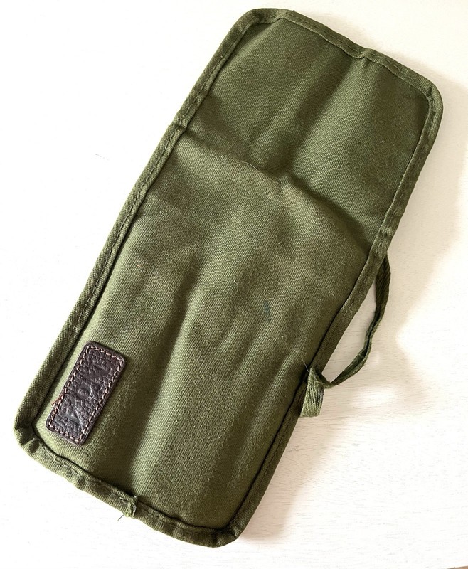 Vietnam Military Medical Kit Olive Drab Field Exam Set w/ Instruments & Mirror gallery