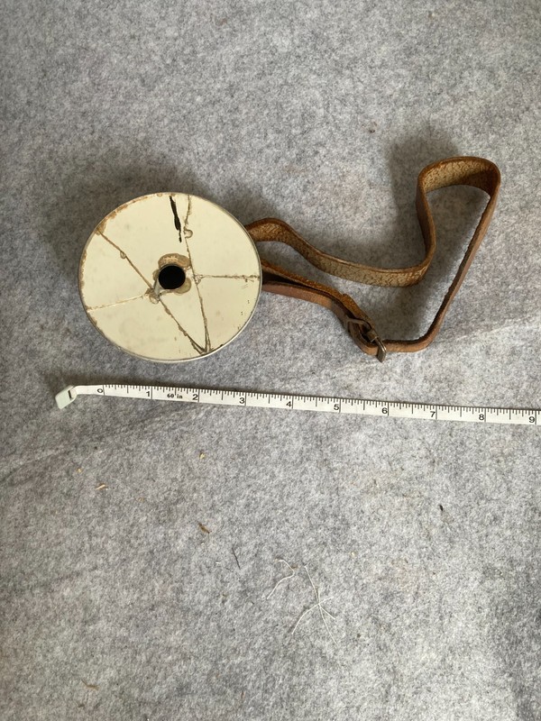 VTG BOILO Doctor Head Broken Mirror Reflector Leather Headband Otolaryngologist