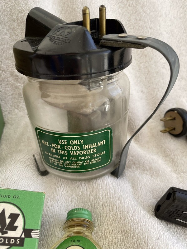 VINTAGE ANTIQUE KAZ NO. 45 ELECTRIC VAPORIZER gallery