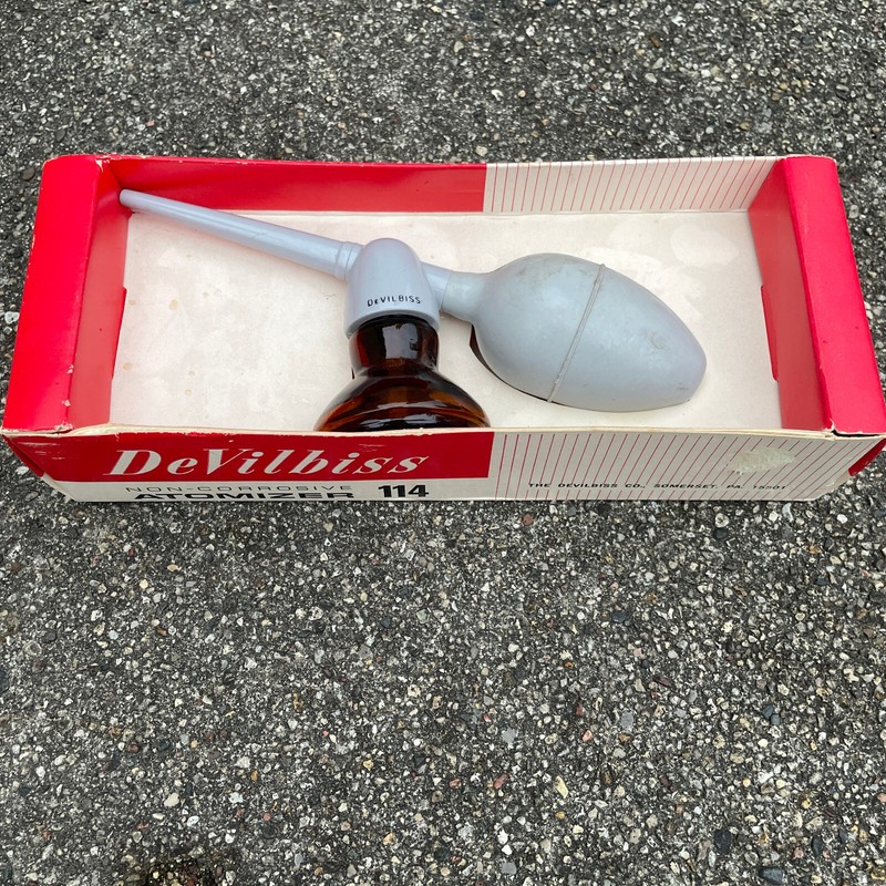 Devilbiss Atomizer No. 114 Vintage Nose and Sinus