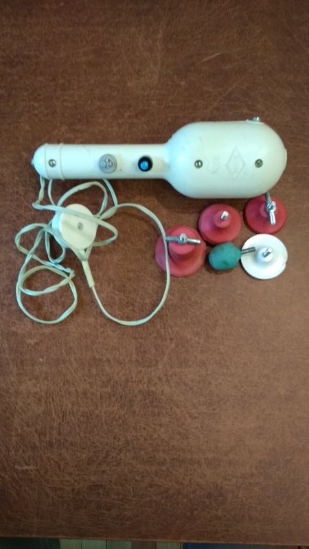 Vintage Soviet vibratory massager. Vibrator. Rare thing. Works. 2 speeds. USSR gallery