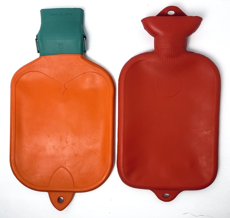 Vintage Merit Hot Water Bottle American Hospital Supply Tomac Ice Bottle Lot 2 gallery