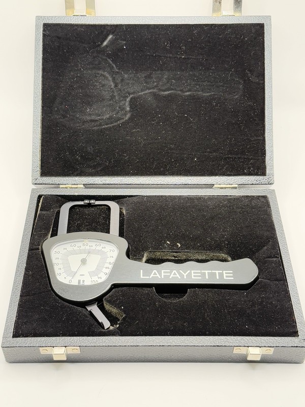 Lafayette Instruments - Vintage Skinfold Caliper 0-100 Mm w/ Case