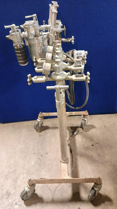 Lundy Rochester Antique Vintage Anesthesia Apparatus Set Model: Heidbrink gallery