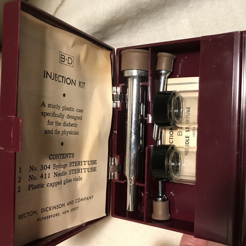 Vintage 1940's Becton Dickenson & Co Medical Injection Kit gallery