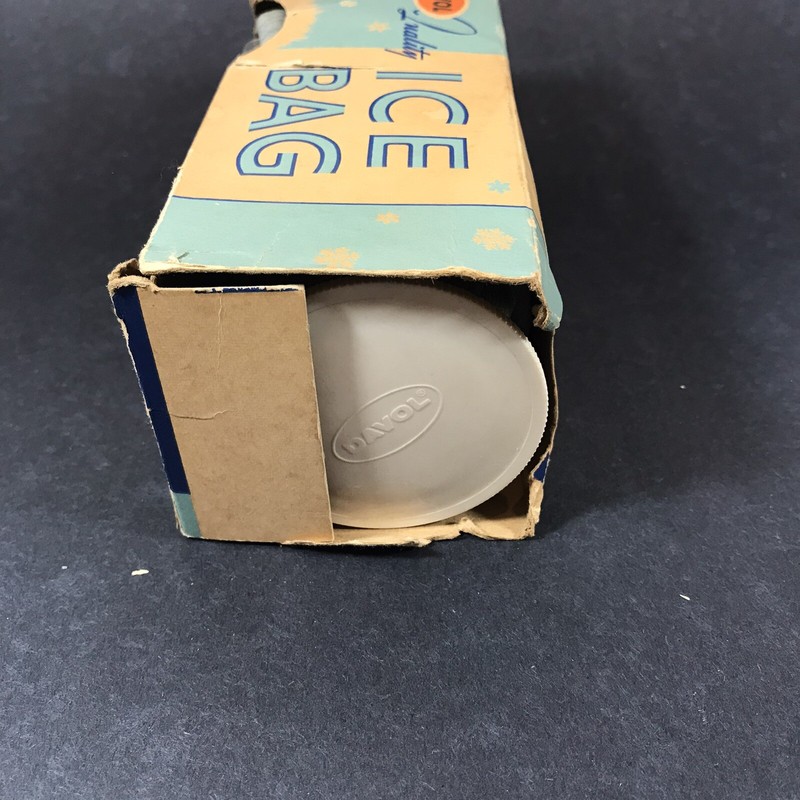 Vtg Davol English Ice Bag 439 Original Box Providence RI Collectable Not Tested gallery