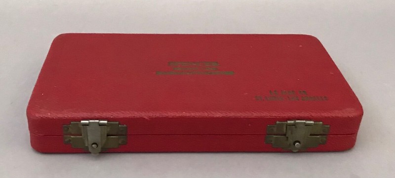 VINTAGE SPENCER BRIGHT LINE HAEMACYTOMETER NEUBAUER/10 mm CASED