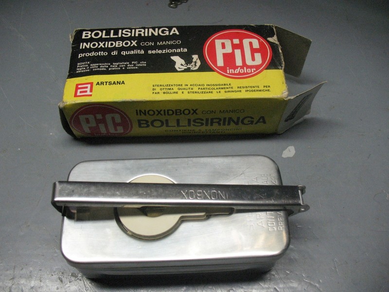 BOLLISIRINGA SYRINGE STERILIZER ARTSANA PIC INDOLOR STAINLESS No. 798