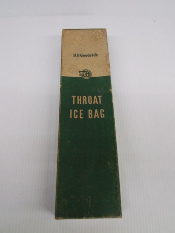 B. F. Goodrich Throat Ice Bag #40 Vintage Red 14 Inch with Original Box gallery