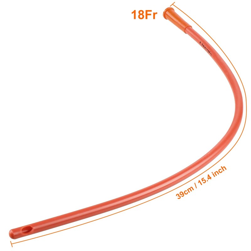 Tondiamo 10 Pieces 15 Inch x 18fr Rubber Enema Tubes Colon Tubes for Coffee... gallery