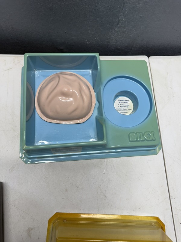 Vintage milex breast display