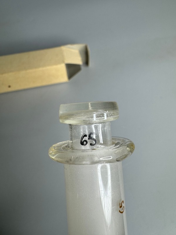 French vintage medical glass Syringe Coeur 10c/c gallery