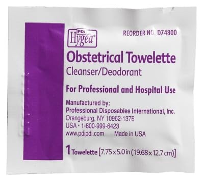 Hygea Obstetrical Towelette, Postpartum Care, Feminine 100 Count (Pack of 1) gallery