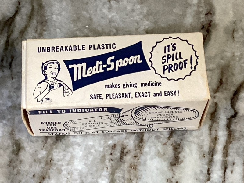 VTG Medi-Spoon Dose Meter In Original Box RARE #750-NOS