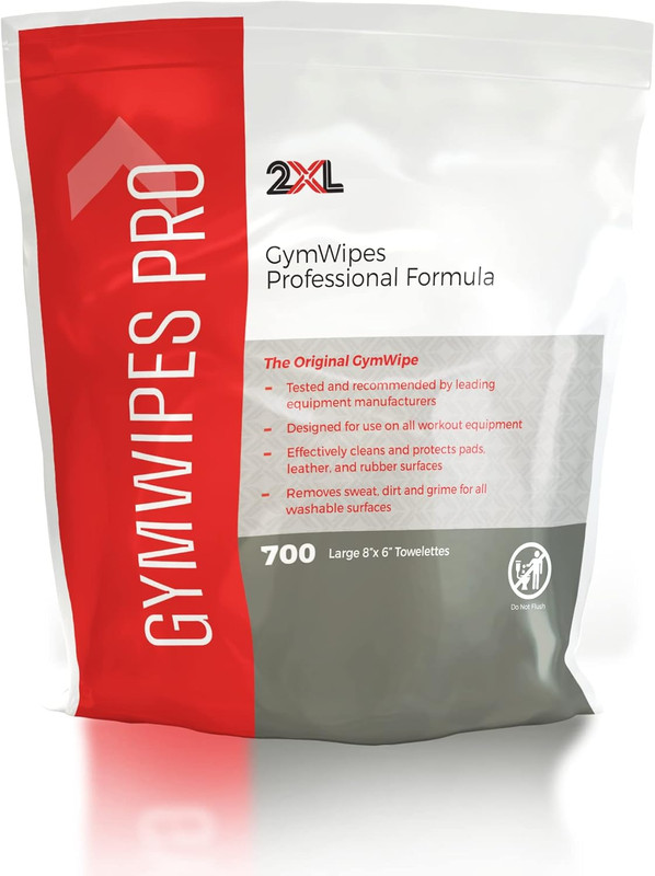 Gymwipes Professional Towelettes Bucket Refill – Plant-Based Compostable Fabric