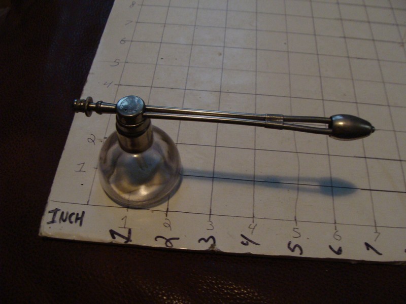 vintage small Glass Atomizer: Devilbiss #15