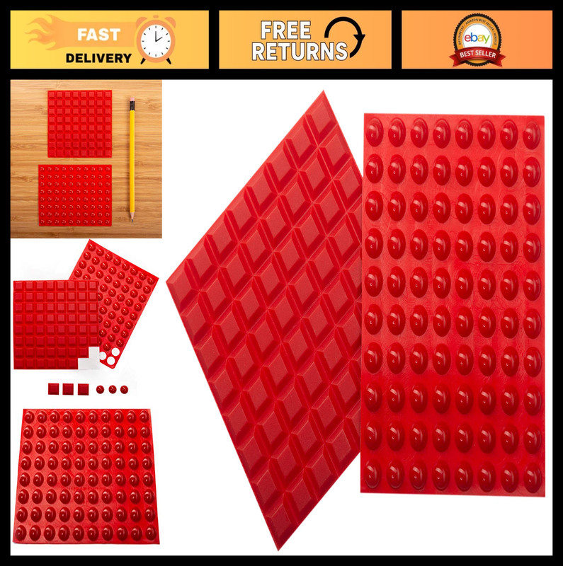 Silicone Tactile Bump Dots for Visually Impaired & Low Vision – 144 Pack
