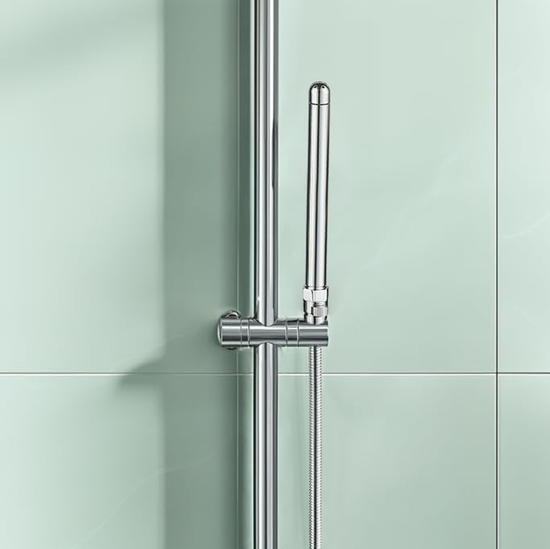 Shower Enema Cleaner with 9" Travel Shower Enema Nozzle, Smooth Metal Shower Dou gallery