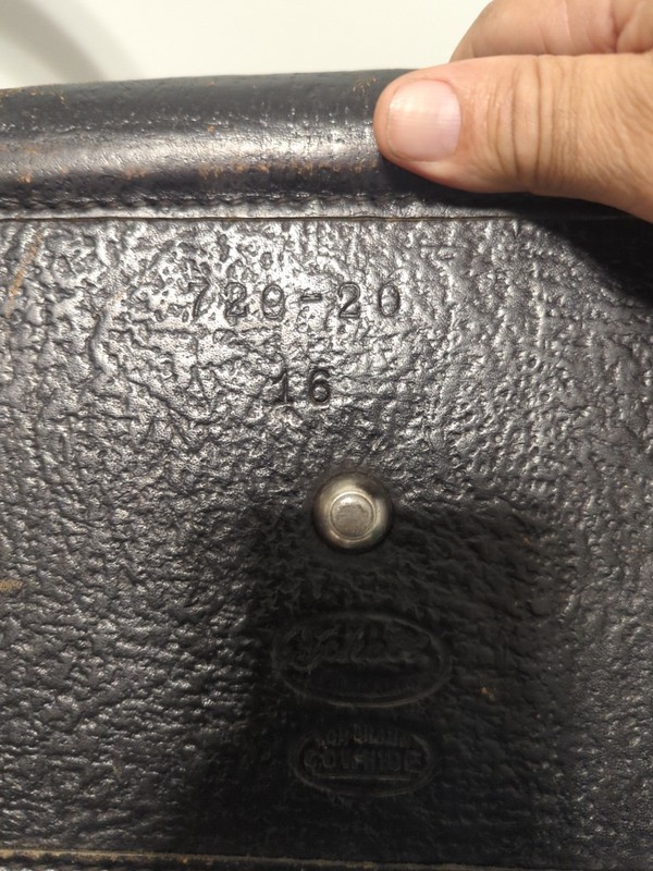 Vintage Schell Leather Doctors Bag Cowhide 14x9x7 gallery